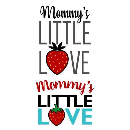 Mommy's Little Love Cuttable Design