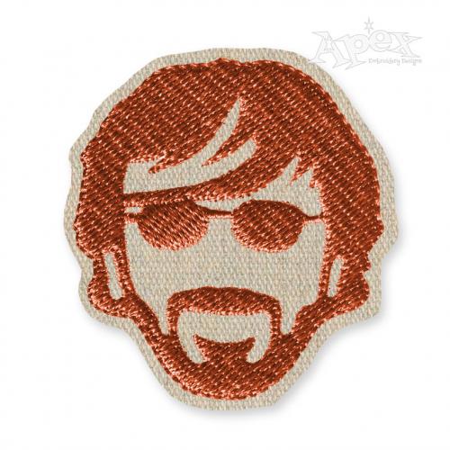 Trey Band Keychain & Feltie ITH In-The-Hoop Embroidery Design