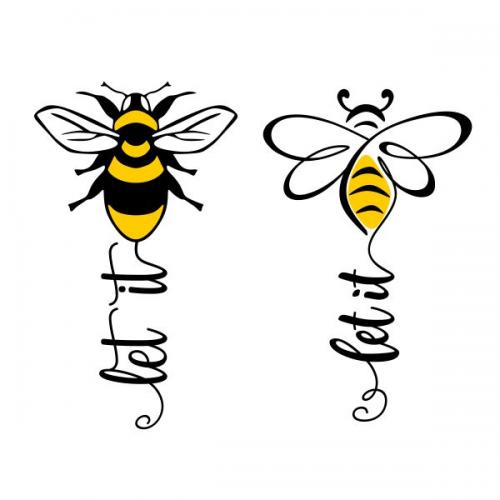 Let It Bee Cuttable Design
