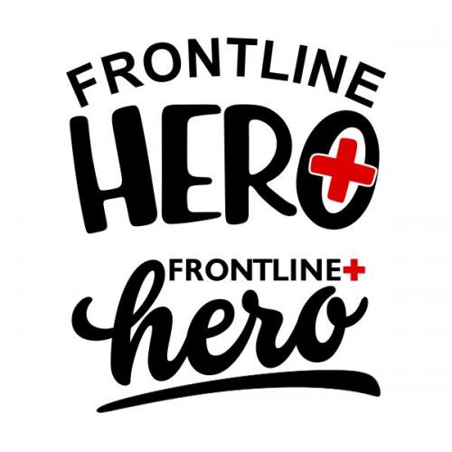 Frontline Hero Cuttable Design