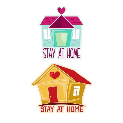 Stay At Home Cuttable Design