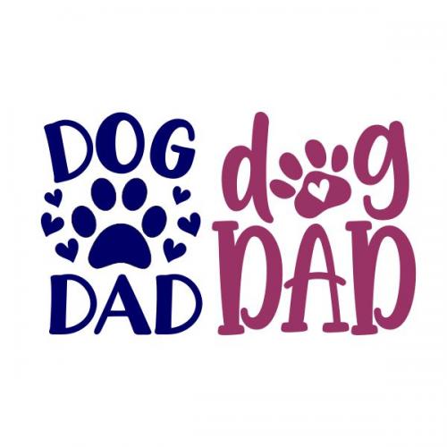 Dog Dad Svg | Apex Designs & Fonts