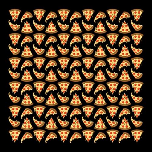 Pizza Pie Seamless Pattern