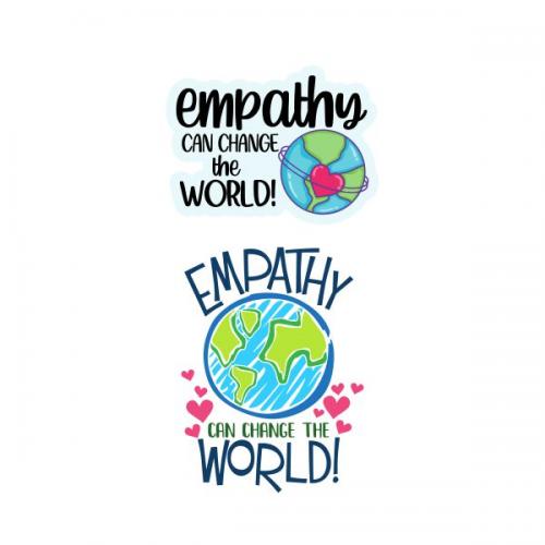 Empathy Can Change The World Cuttable Design