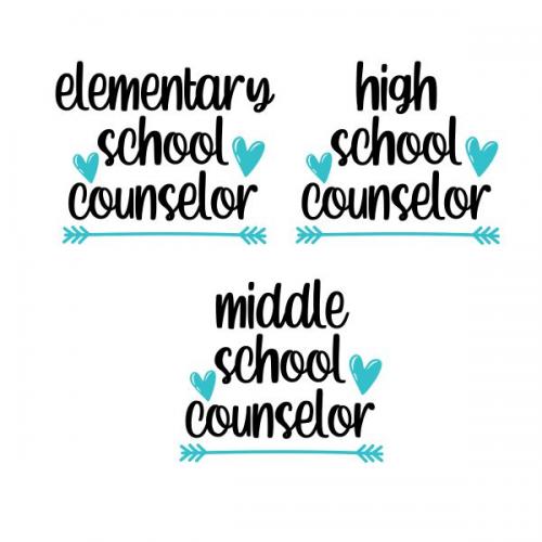 School Counselor Pack Cuttable Design