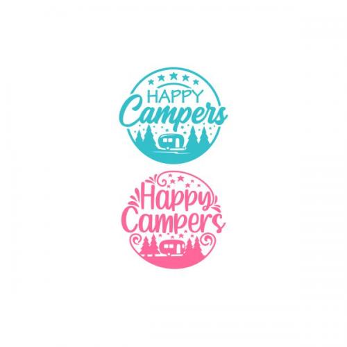 Happy Camper Cuttable Design