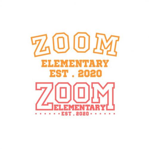Zoom Elementary Cuttable Design