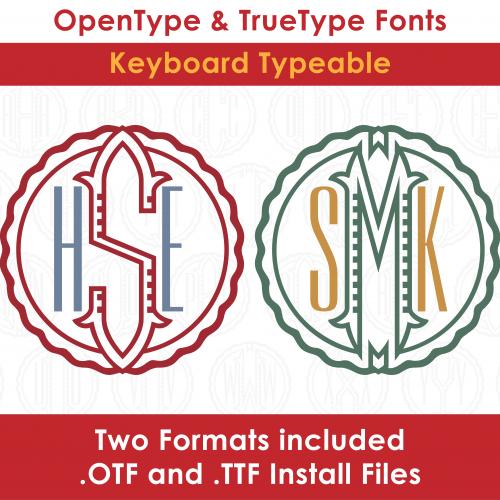 Label Monogram TrueType Font
