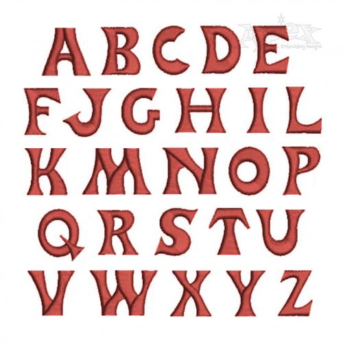 Trader Joe's Embroidery Font | Apex Embroidery Designs, Monogram Fonts ...