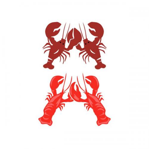 Lobsters Cuttable Design