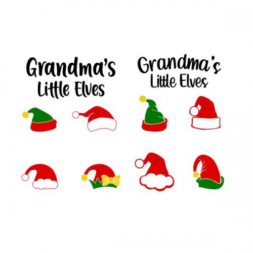 Grandma's Little Elves Cuttable Design