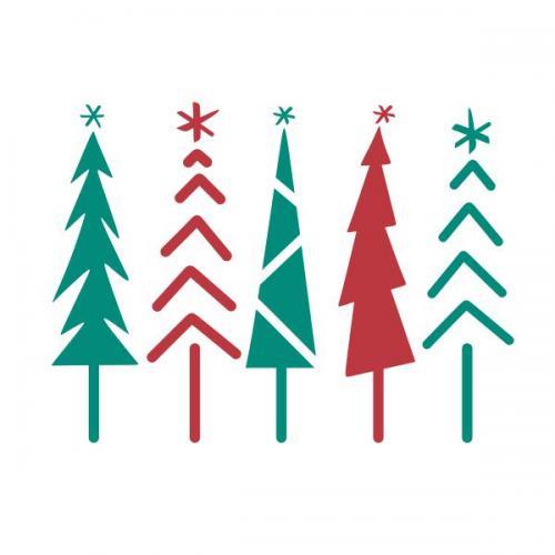 Christmas Tree Pack Cuttable Design