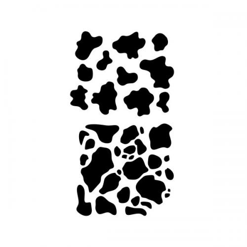 Cow Spots Pattern Cuttable Design