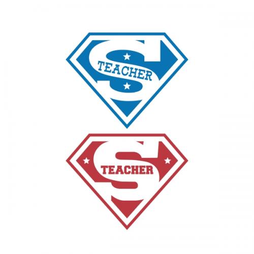 Super Teacher Diamond Cuttable Design