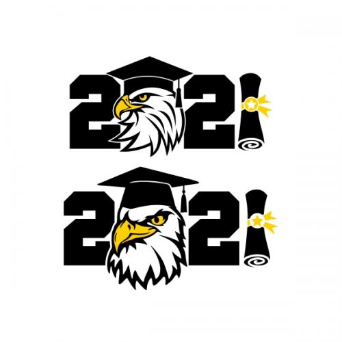Eagle Graduation 2021 Cuttable Design