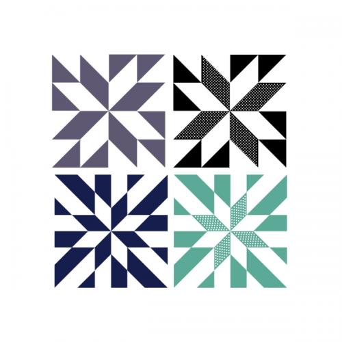 Decorative Pattern Quilt Block Cuttable Design