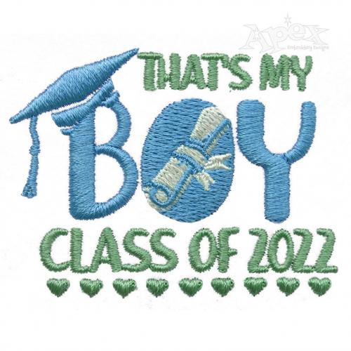 That's My Girl Boy 2022 Embroidery Design