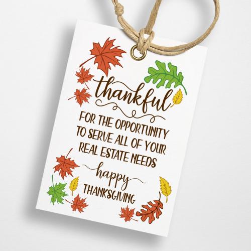 Thankful Gift Tag Cuttable Designs