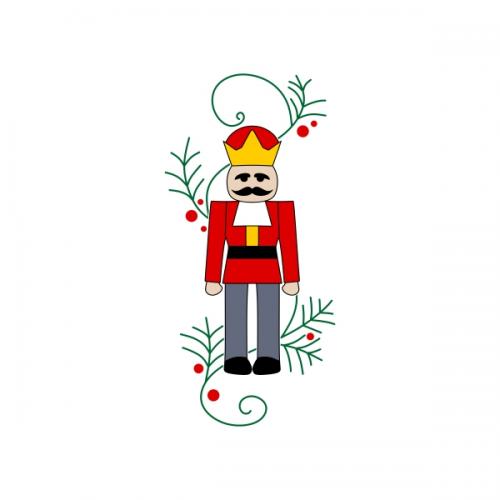 Christmas Characters Nutcracker SVG Cuttable Design
