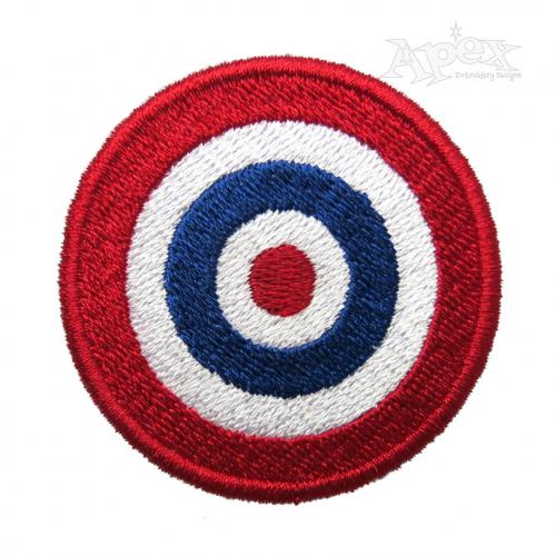 Bullseye Target Embroidery Designs