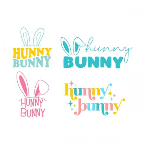 Hunny Bunny SVG Cuttable Designs