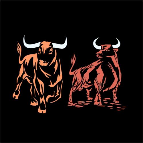 Bull or Cow SVG Cuttable Designs