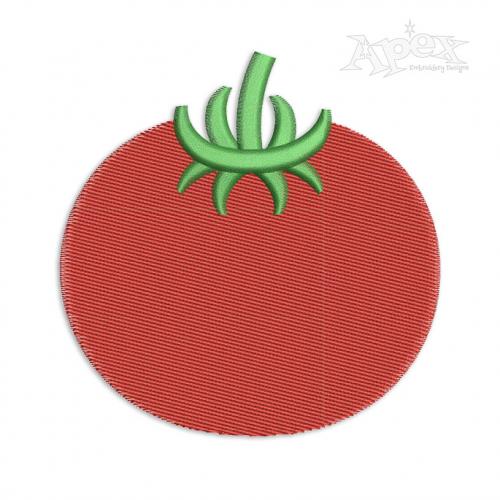 Tomato Embroidery Design