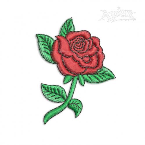 Flower Rose Embroidery Design