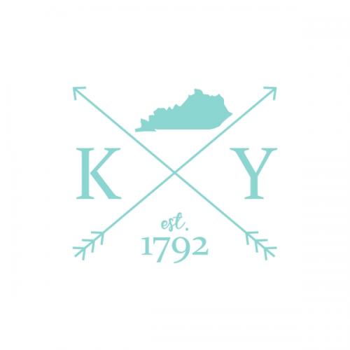 Someone in Kentucky Loves Me 1792 SVG Cuttable Design