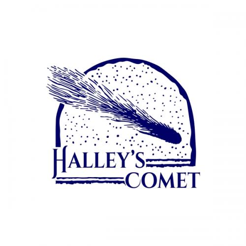 Halley's Comet SVG Cuttable Design