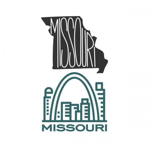 Missouri State SVG Cuttable Designs