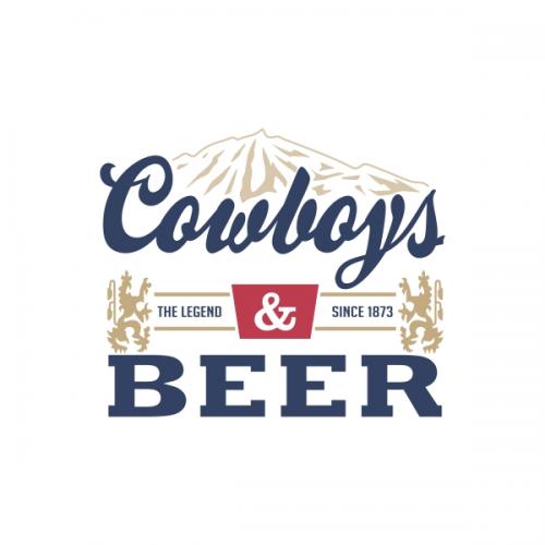 Cowboys and Beer The Legend Since 1873 SVG Cuttable Design
