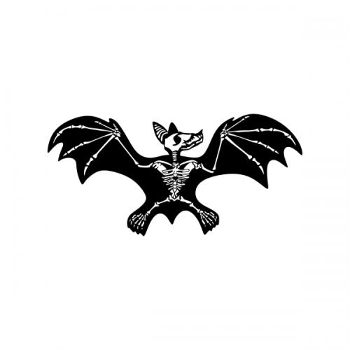 Bat Skeleton Pack SVG Cuttable Design