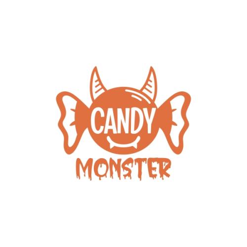 Halloween Candy Monster SVG Cuttable Design