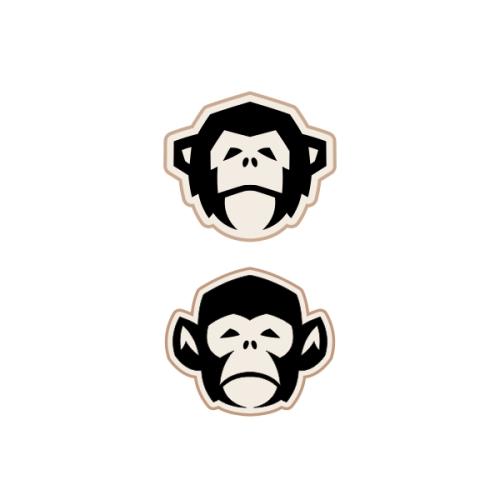 Ape Monkey Face SVG Cuttable Designs