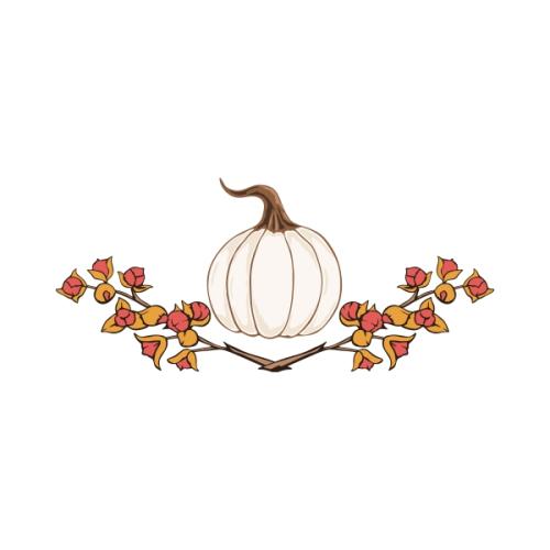 Autumn Fall Wreath Pumpkin SVG Cuttable Design