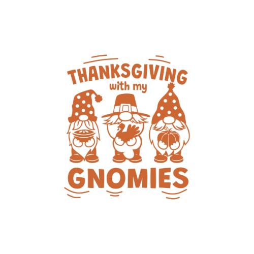 Thanksgiving with my Gnomies SVG Cuttable Design