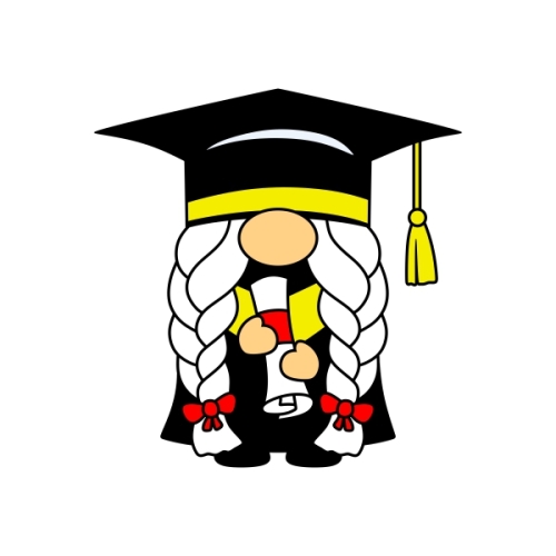 Graduation Gnomes Pack SVG Cuttable Design