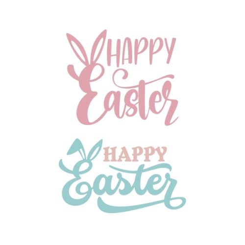 Happy Easter SVG Cuttable Designs
