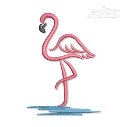 Standing Flamingo #2