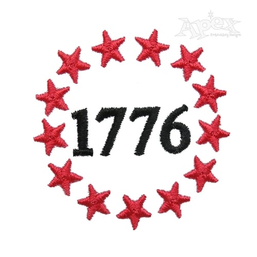 Colonial Flag | Apex Monogram Designs & Fonts