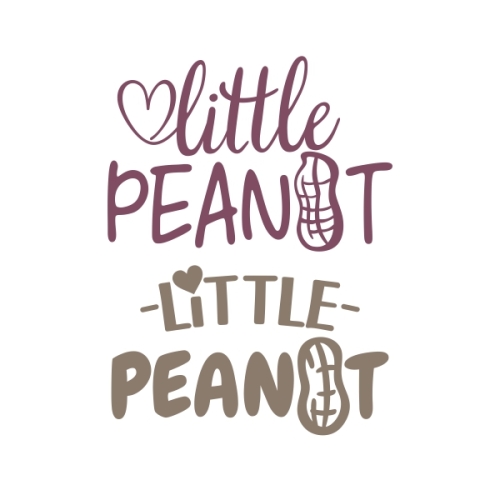 Little Peanut SVG Vector SVG Designs - Apex