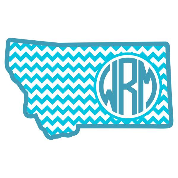 Montana Home State Cuttable Designs | Apex Embroidery Designs, Monogram