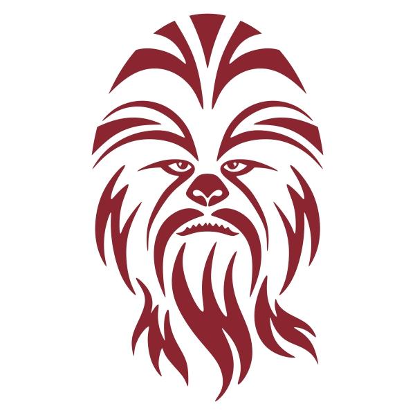 chewbacca pumpkin stencil