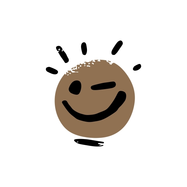 Smiling Wink Face SVG | Apex Designs & Fonts