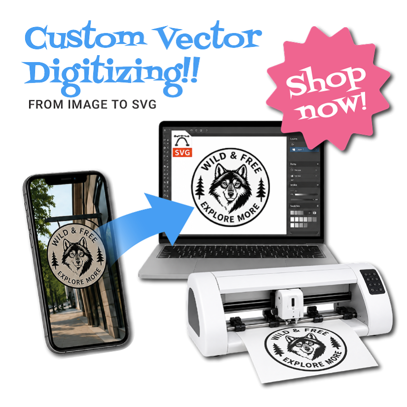 Custom SVG digitizing