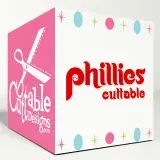 Phillies cuttable font SVG design set box