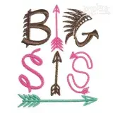 Big Sister Embroidery Design