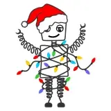Robot Christmas Cuttable Designs