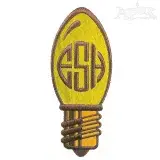 Chistmas Light Bulb Embroidery Design